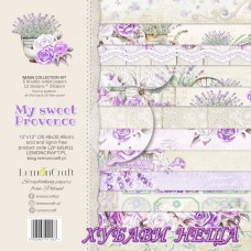 Дизайнерско блокче 12x12"- My Sweet Provence 6л. двустр