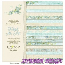 Дизайнерско блокче 6x6"- Forget Me Not 36 л.