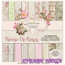 Дизайнерско блокче 6x6"- House Of roses 36 листа