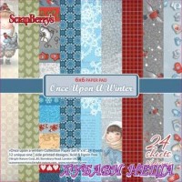 Дизайнерско блокче 6x6"- Once upon a Winter