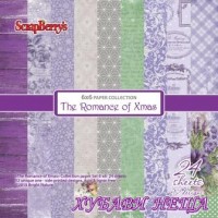 Дизайнерско блокче 6x6"- The Romance of Xmas
