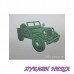 Шаблон за изрязване и релеф- DR-20 Jeep