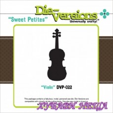 Шаблон за изрязване и релеф DVP-022 - Violin