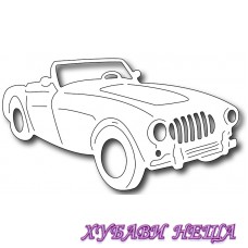 Шаблон за изрязване и релеф- Convertible Roadster