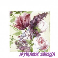 Салфетки за декупаж- 875A Elizabethan Garden cream